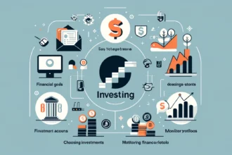 Infographic on Steps to Start Investing for Beginners